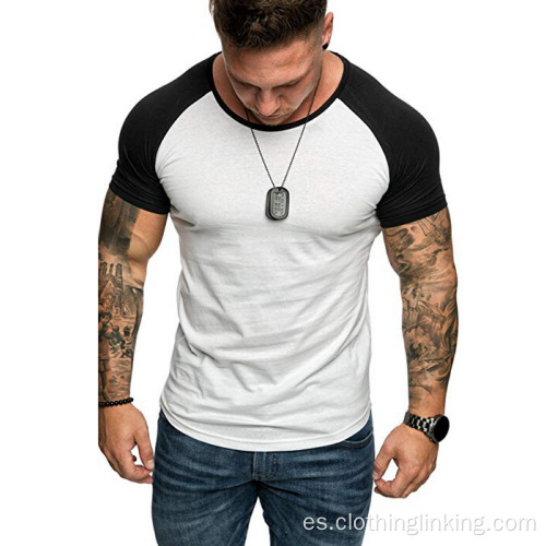 Playera musculosa de manga corta summber para hombre